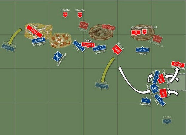 FoG Renaissance Battle Map Louis XIV French vs TYW Catholics